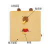 Memory foam Capibara cartoon capybara animal seat cushion, Recreation House slow rebound flatbed cushion, thickened chair cushion custom-made details Picture